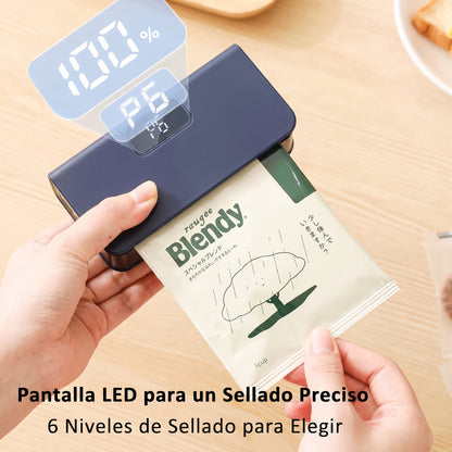 Sellador de bolsas magnético