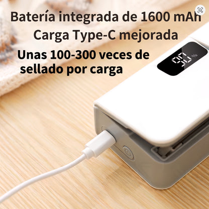 Sellador de bolsas magnético