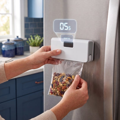 Sellador de bolsas magnético